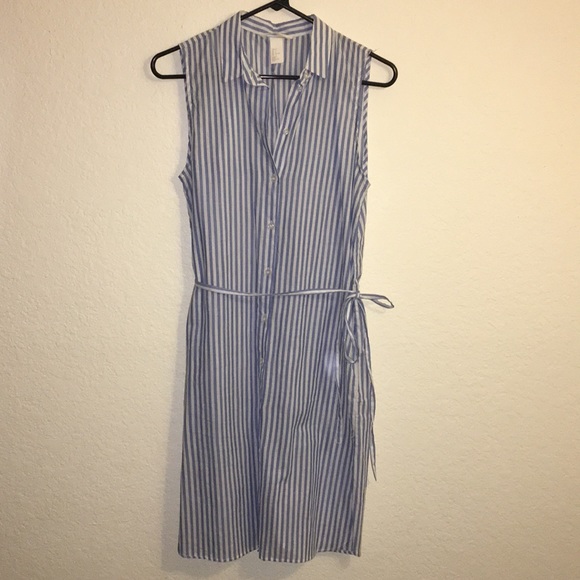 H&M Striped Cotton Dress - Picture 1 of 2